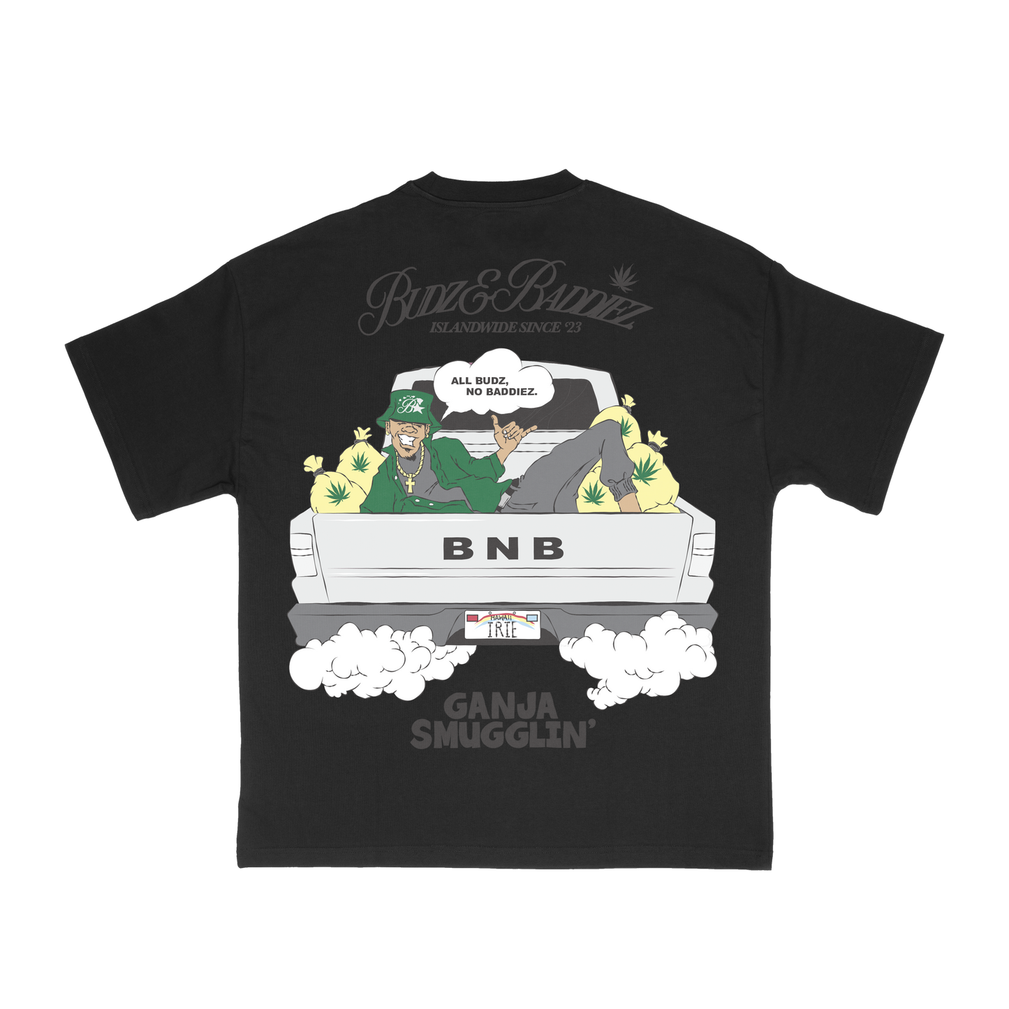 Ganja Black Tee (Pre-Order)
