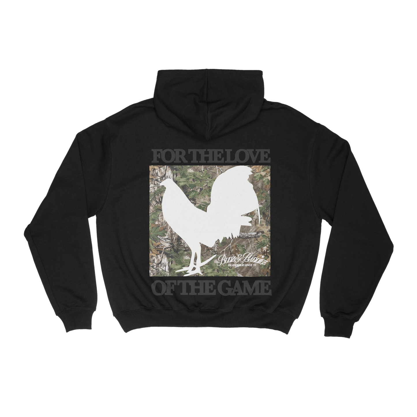 Camo Black Hoodie (Pre-Order)