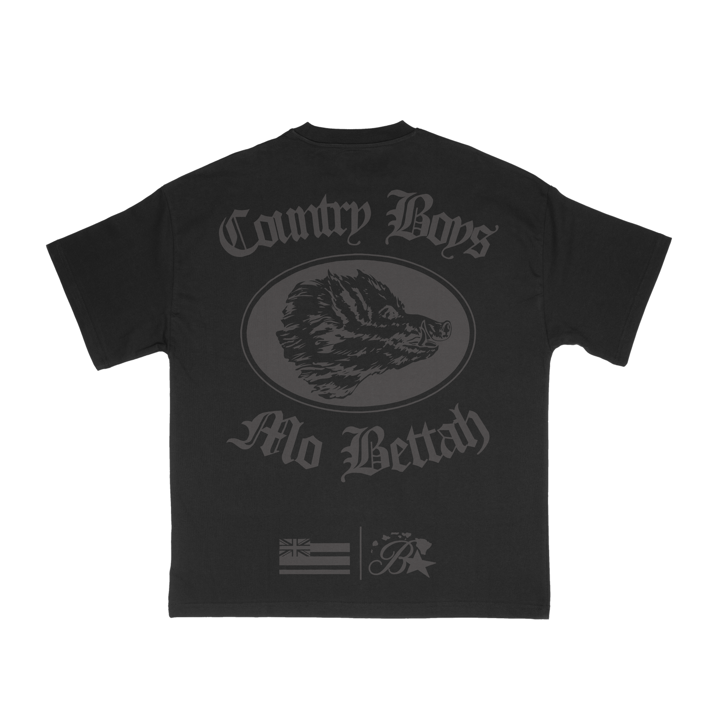 Country Boyz Black Tee (Pre-Order)