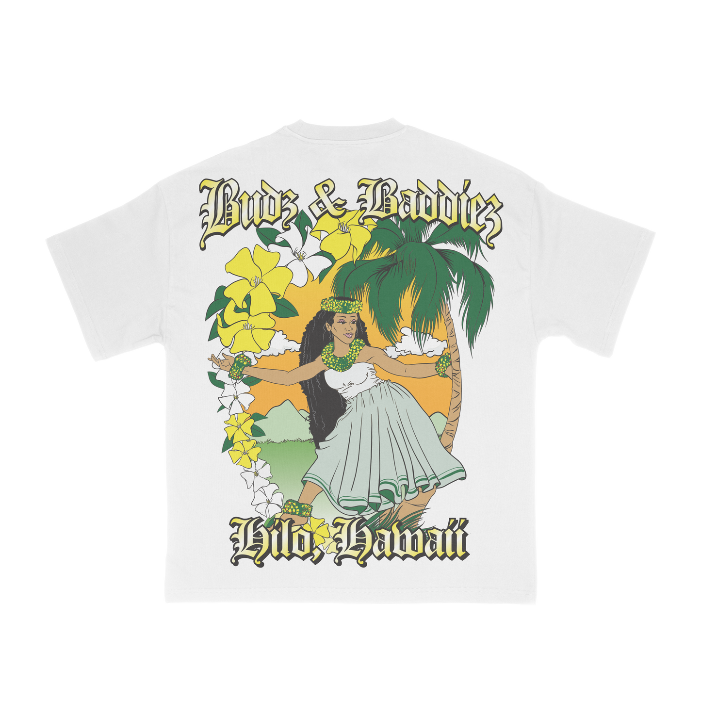 Exclusive White Hilo Tee (Only 50 Made)