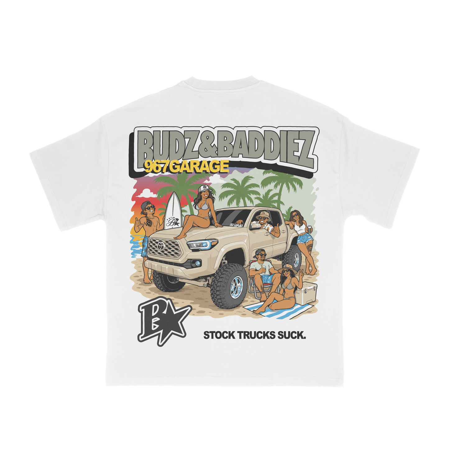 967 Collab White Tee (100 Made)