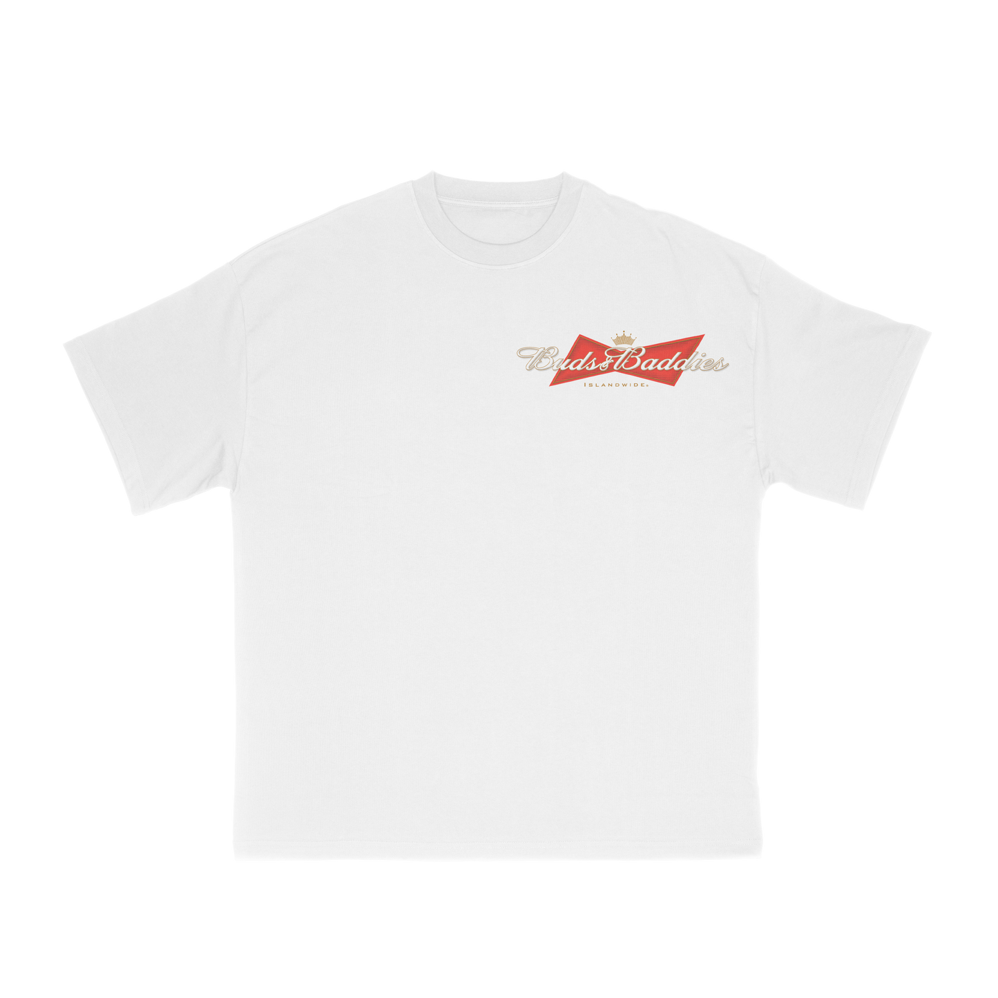 Budweiser White Tee (Pre-Order)