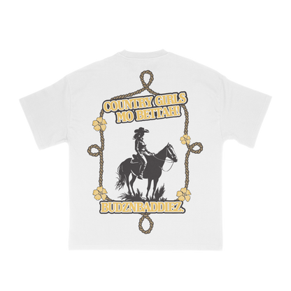 Country Girls White Tee (Pre-Order)
