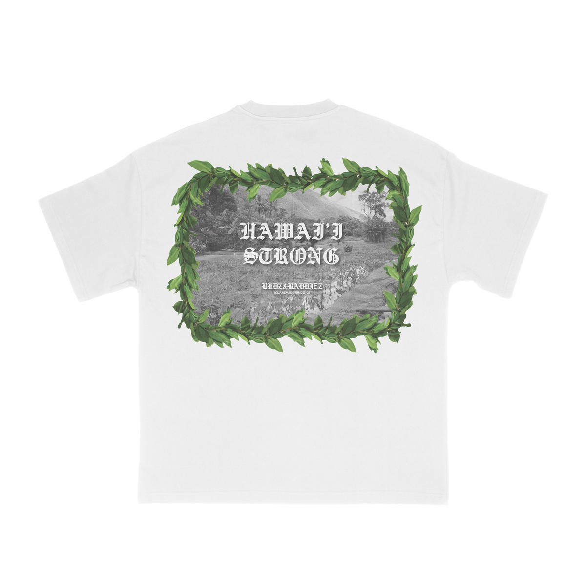 Hawai'i Strong White Tee (Pre-Order)