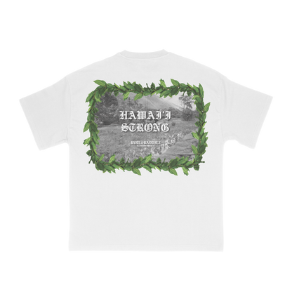 Hawai'i Strong White Tee (Pre-Order)