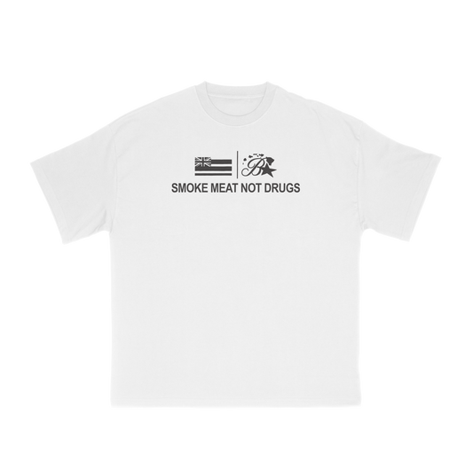 Smoke Meat White Tee (Pre-Order)