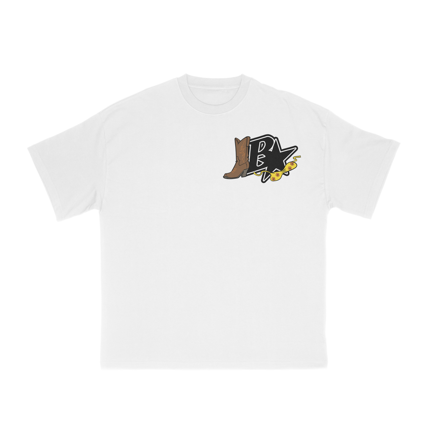 Boots & Bikinis Tee (White)
