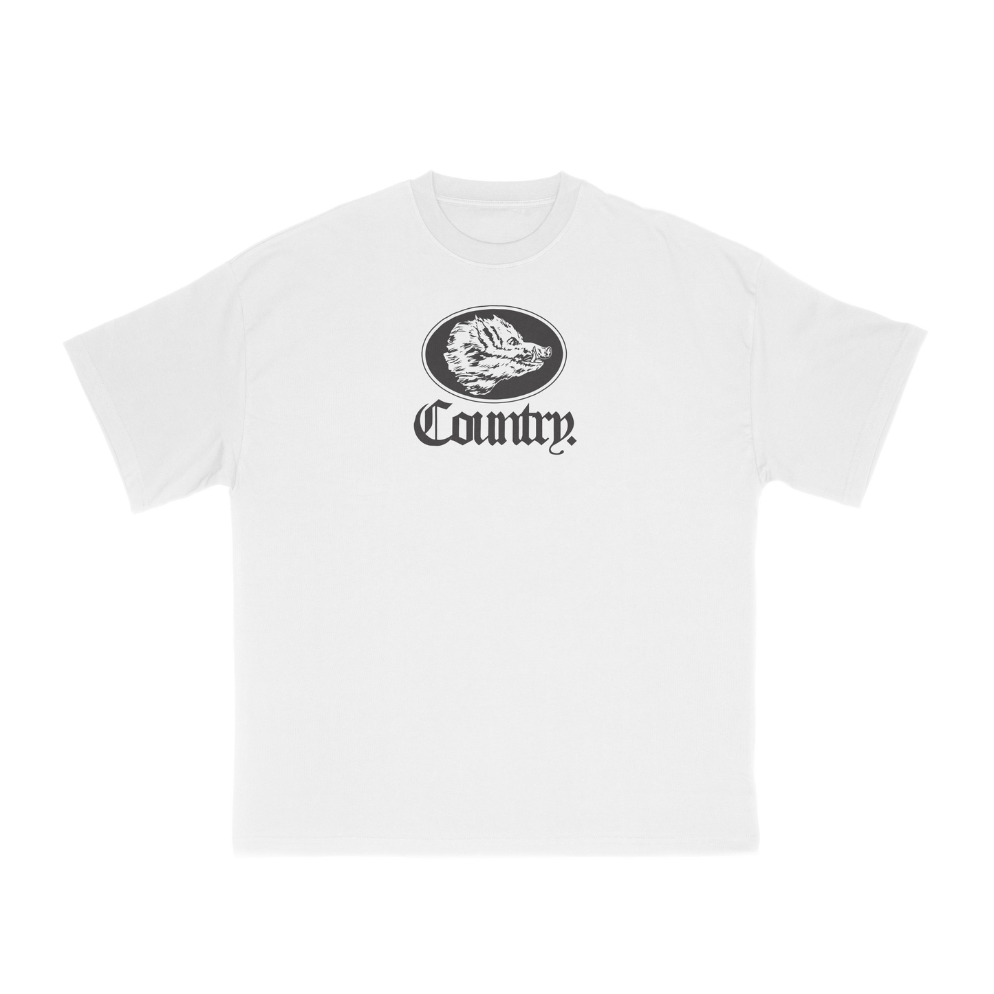 Country Boyz White Tee (Pre-Order)