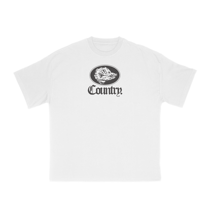 Country Boyz White Tee (Pre-Order)