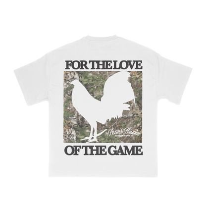 Camo White Tee (Pre-Order)