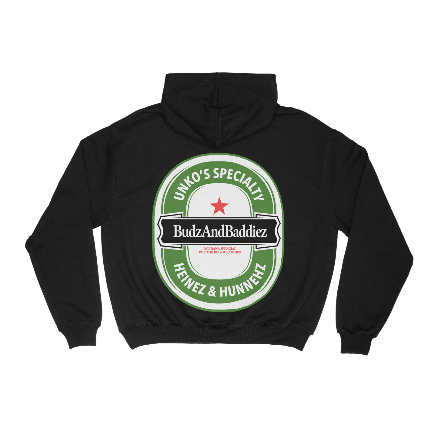 OG Heinez & Hunnehz Hoodie (Black)