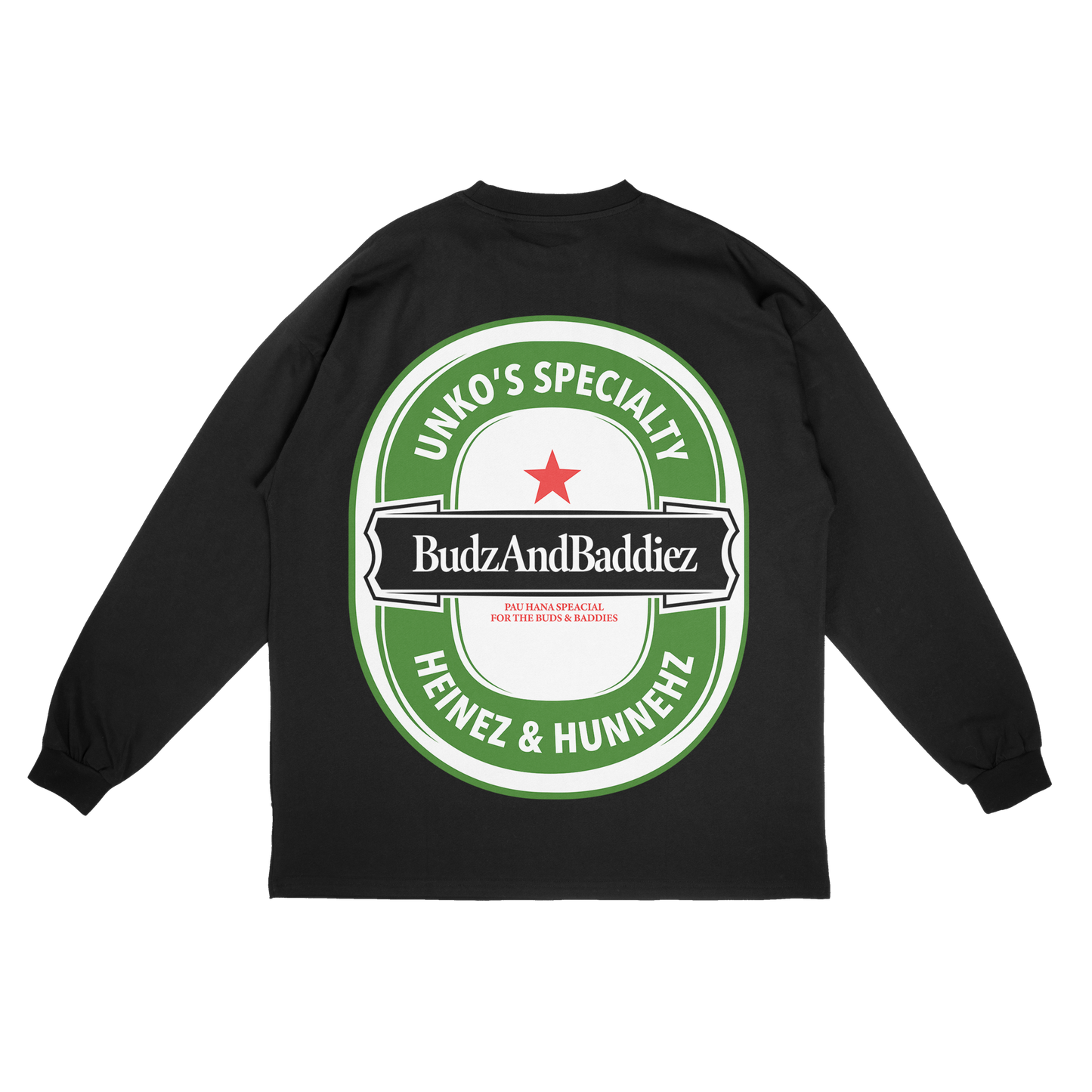 OG Heinez & Hunnehz Long Sleeve (Black)