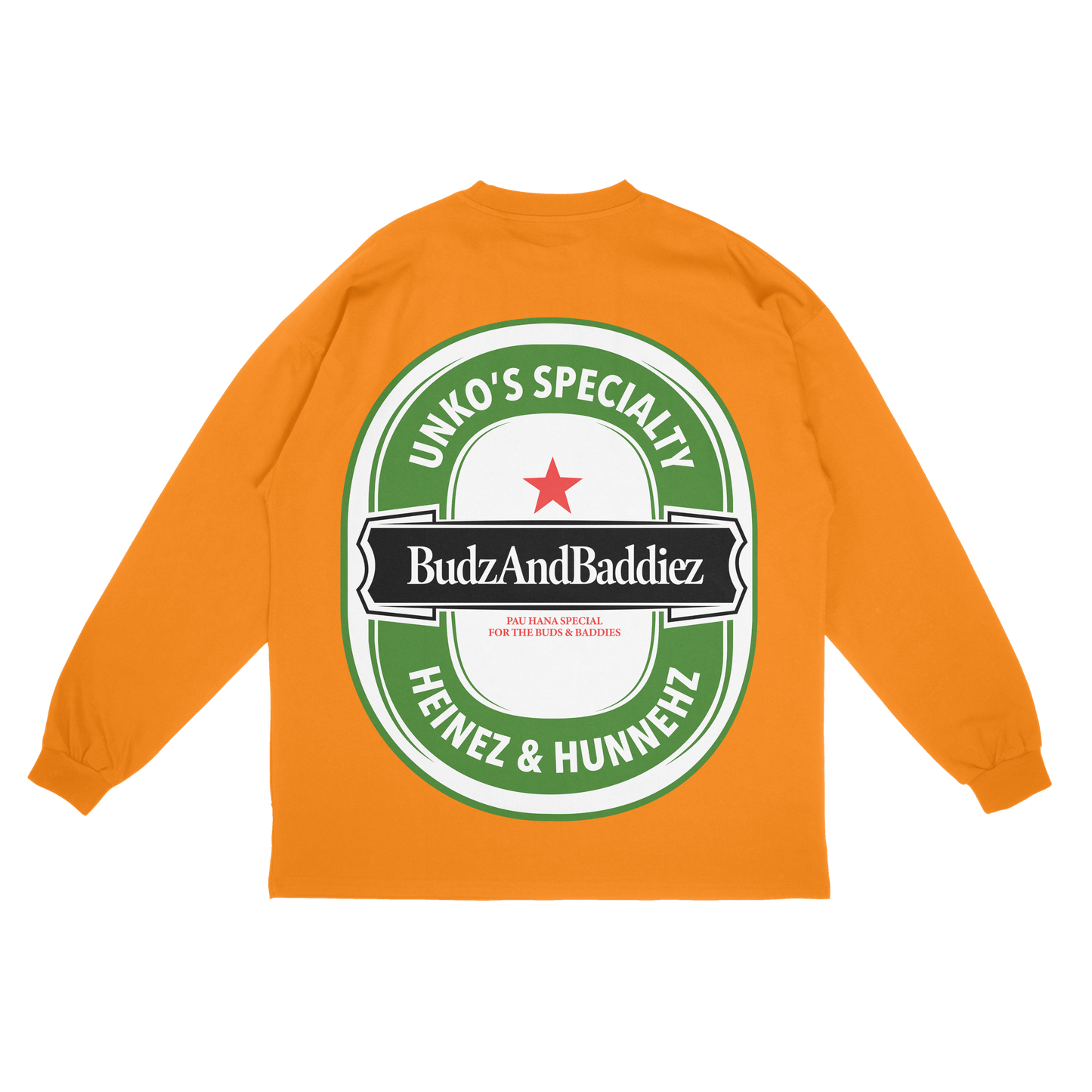 OG Heinez & Hunnehz Long Sleeve (Orange)