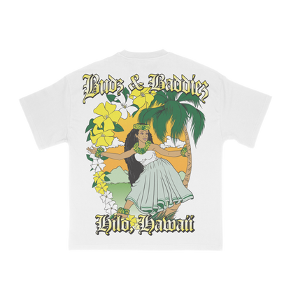Exclusive White Hilo Tee (Only 50 Made)