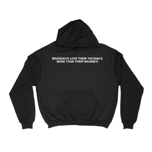 Braddah's Hoodie Black