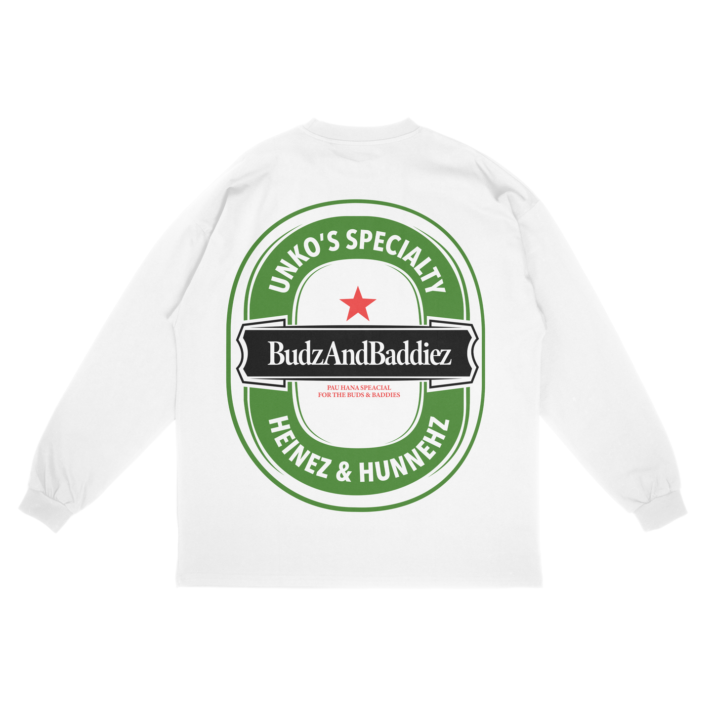 OG Heinez & Hunnehz Long Sleeve (White)
