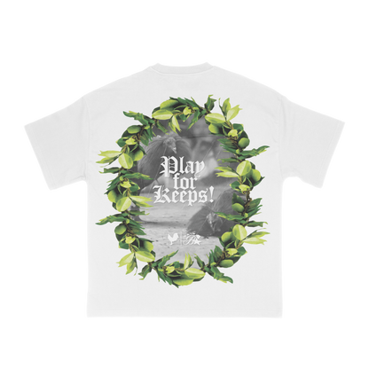 Play 4 Keeps White Tee (Pre-Order)
