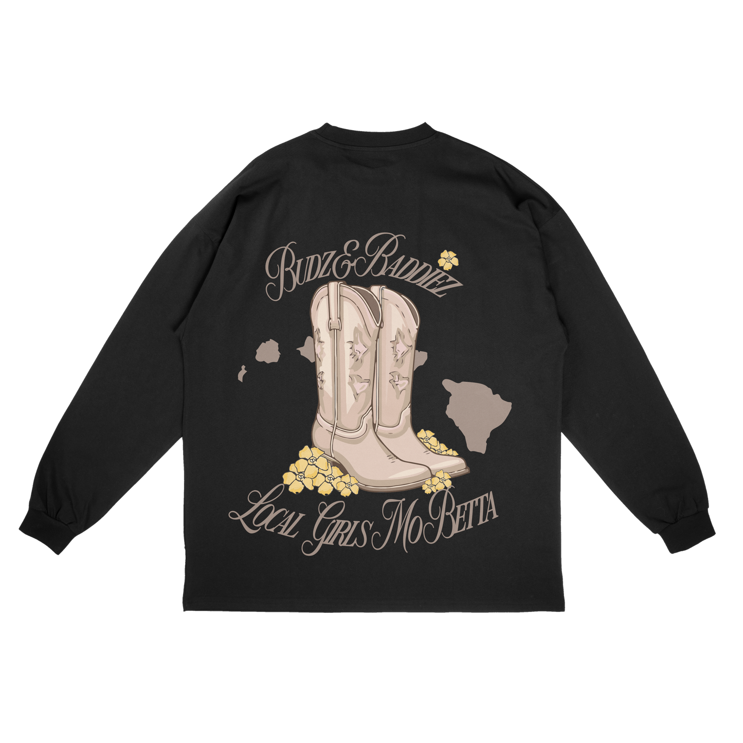 Pua Boots Long Sleeve (Black)