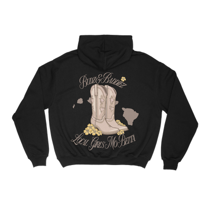 Pua Boots Hoodie (Black)
