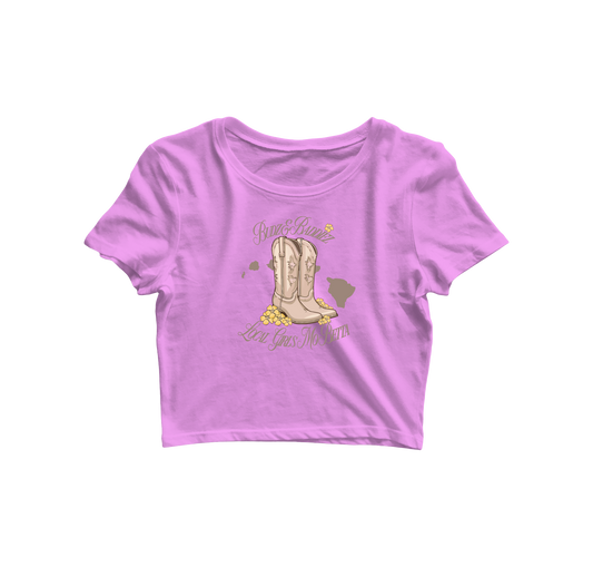 Pua Boots Crop (Pink)