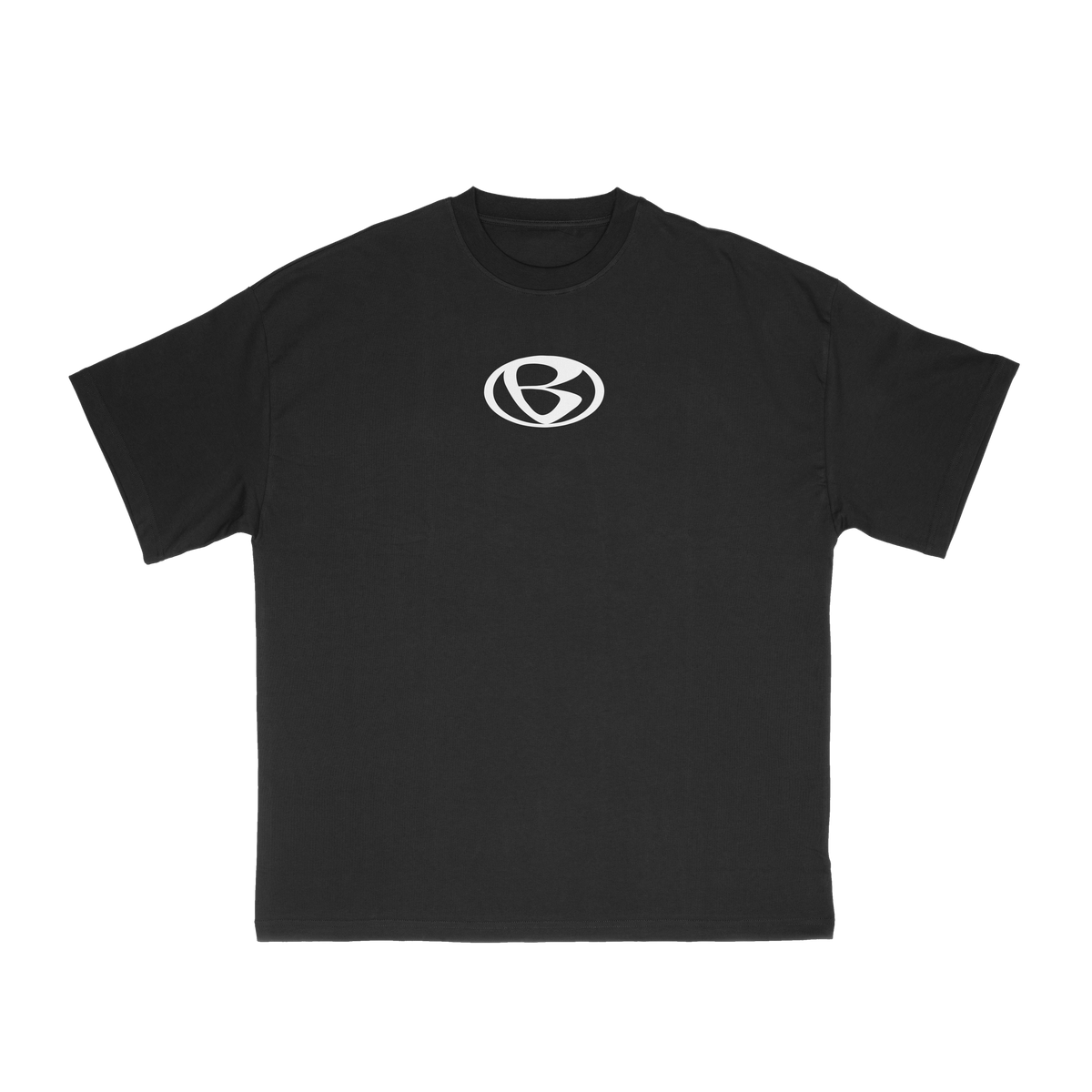 Wide Black Tee (Pre-Order)