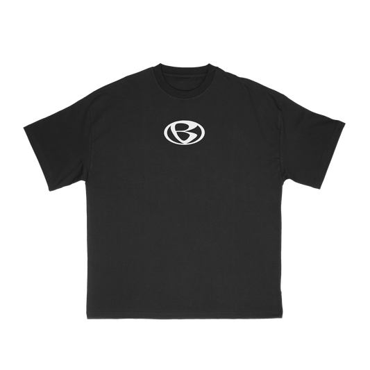 Wide Black Tee (Pre-Order)