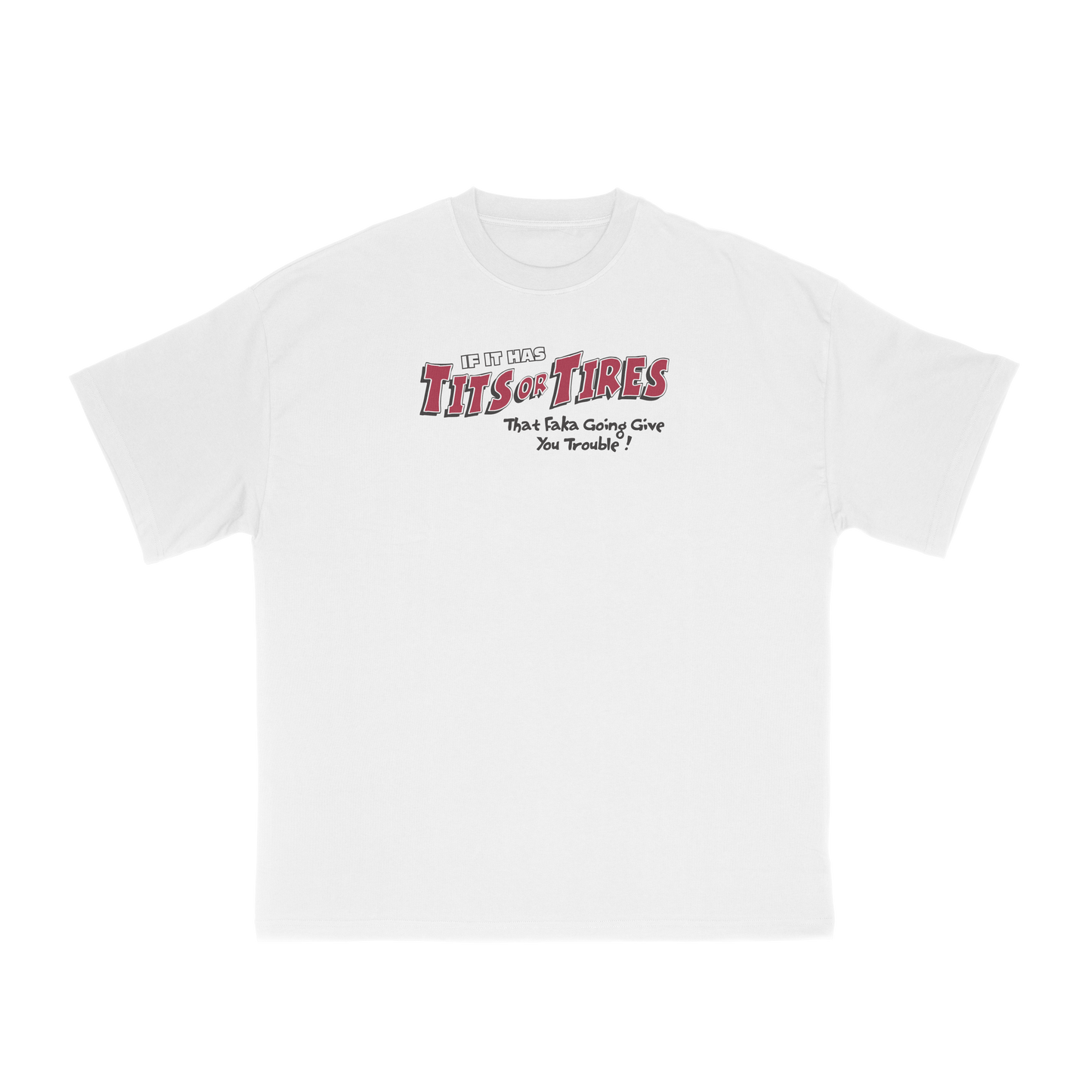 Tits White Tee (Pre-Order)