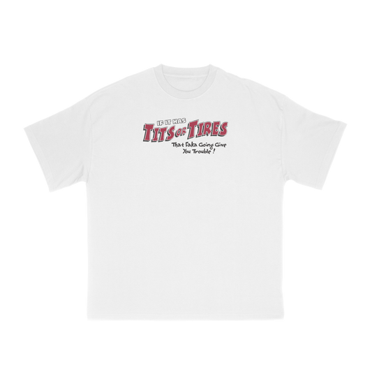 Tits White Tee (Pre-Order)