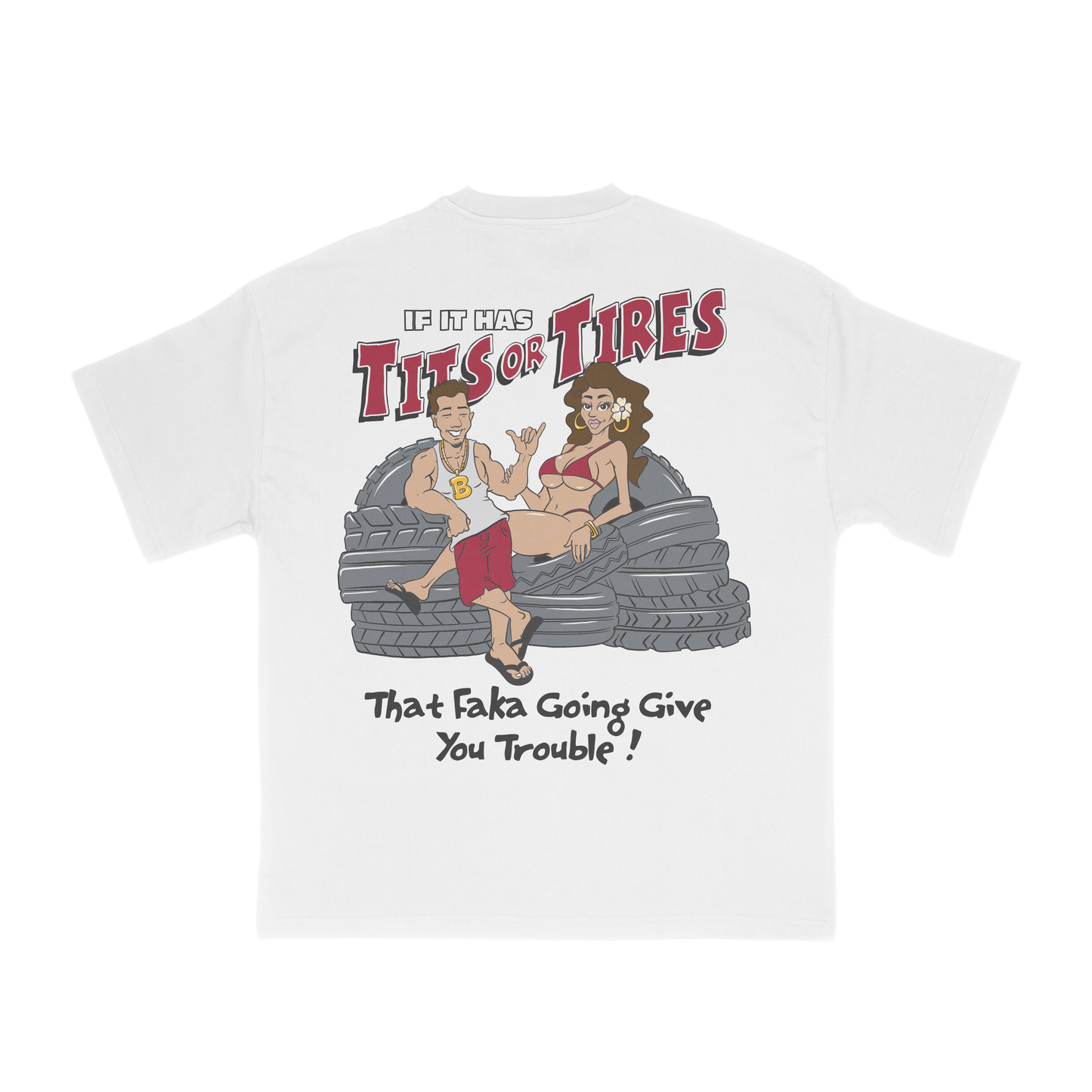 Tits White Tee (Pre-Order)